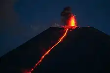 The eruption of June 2020