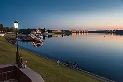 Uglich River port