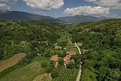 Airview of the village