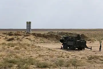 ТЗМ 22Т6 on the Ashuluk proving ground in 2017