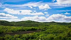 Hills in Khvalynsky National Park, Khvalynsky District