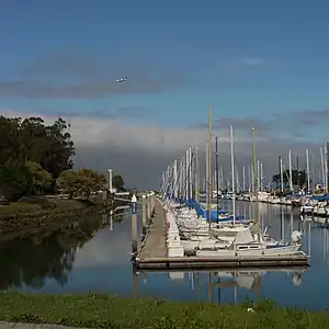 Slips at Coyote Point Marina