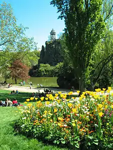 The Parc des Buttes Chaumont, (1864-1867)