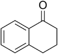 Structural formula of 1-tetralone