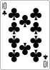 10 of Clubs