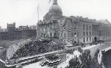 Dedication of the General Joseph Hooker statue, Massachusetts Statehouse, Boston, MA (1903).