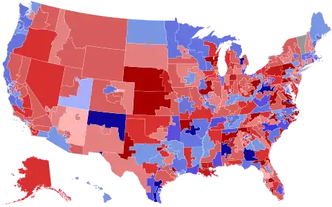 Winner's share of the vote