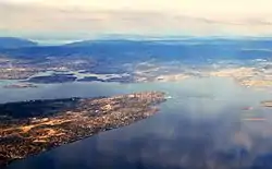 Indre Oslofjord and Bunnefjorden from Nesodden