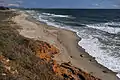 Sandy beach in Fanari.