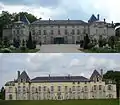 The Château de Malmaison, recto, verso