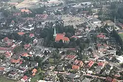 Aerial view of Ganderkesee in 2012