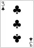 3 of Clubs