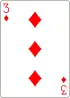 3 of Diamonds