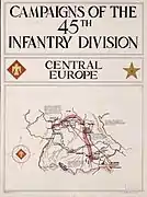 Campaigns of the 45th Infantry Division: Central Europe.