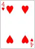 4 of Hearts