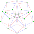 5{4}2,  or , with 25 vertices, and 10 (pentagonal) 5-edges