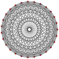 2{3}2{4}9,  or , with 27 vertices, 243 edges, and 729 faces