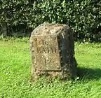 historic milestone near Lacock