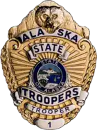 Badge of the Alaska State Troopers