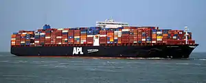 APL Sentosa at Hook of Holland