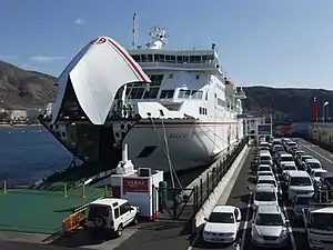 Ferry in Los Cristianos