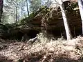 Solutrean caves in Aujac, Gard