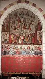 16th (?)-century painting from the Cathedral at Limburg