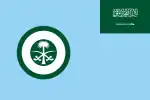 Ensign of the Royal Saudi Air Force (Roundel). (Ratio: 2:3)