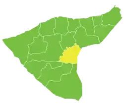 Al-Hawl Subdistrict in Syria