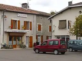 The main square in Alloue