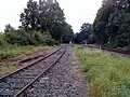 Connecting curve to Tecklenburg North Railway in Altenrheine