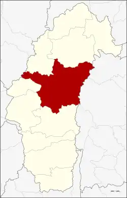 District location in Phetchabun province