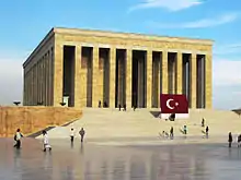 Anıtkabir designed by Emin Halid Onat and Ahmet Orhan Arda (1944–53)