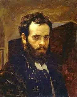 Antonio Herrera Toro, Self Portrait, 1880