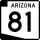 Present SR 81 route marker