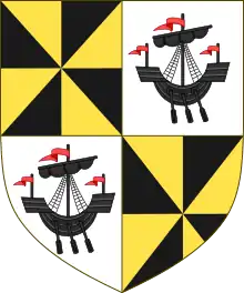 Heraldic shield