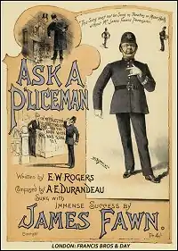 Cover of sheet music