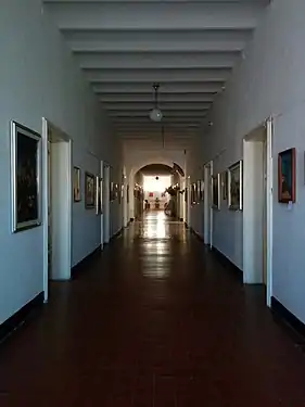 Interior at the museum