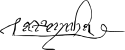 Philippa of Lancaster's signature