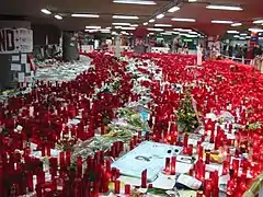 Memorial for those killed in the Madrid bombings in 2004