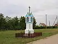 Wayside shrine in Auksūdys, Lithuania