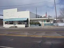 Aurora city office building on North Main Street (SR-260), April 2010