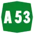 Autostrada A53 shield}}