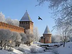 The walls of Smolensk