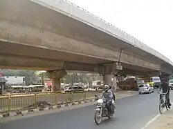 Hebbagodi-Bommasandra flyover on Hosur Road.