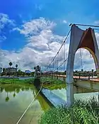 Babolsar cable bridge