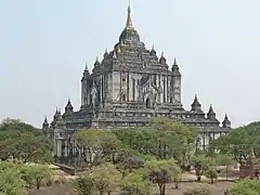 Large, ornate temple surrounded by trees