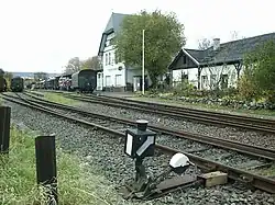 Dotzheim station on the Aartalbahn