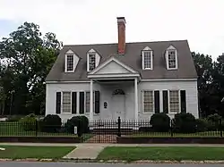 Baker-Haigh-Nimocks House viewed from Dick Street