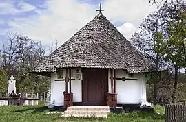 Wooden church in Balota de Sus